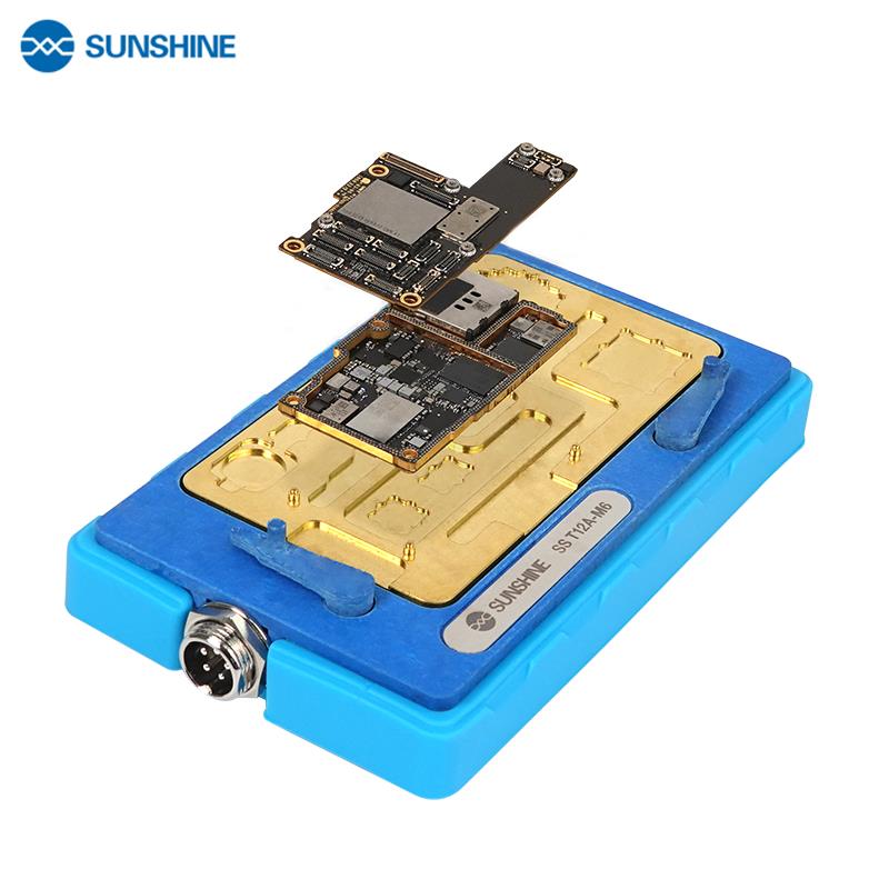 SUNSHINE SS-T12A-M6 6-in-1 MOTHERBOARD HEATING TABLE FOR IPHONE X AND 11 SERIES